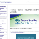 Wisconsin's Trauma Sensitive Schools Online Professional Development System